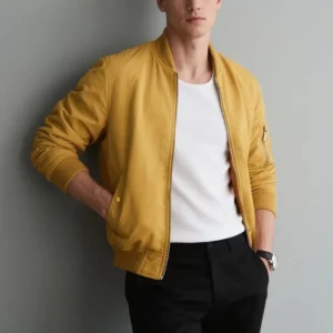 Men's Fashion Bomber Jacket Casual Windbreaker Slim Fit Military Coat Spring Autumn 2025 New Hot Outerwear Stand Collar - Image 5