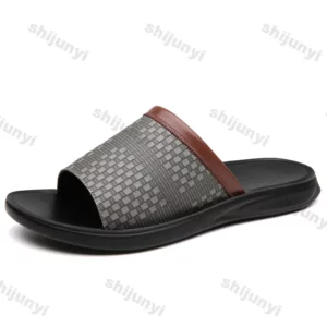 Large Size Men's Shoes 2025 Summer New Breathable Lightweight Comfortable Slippers Fashion Soft Sole Beach Shoes Non Slip Flats - Image 6