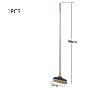 Bathroom Floor Brush Wash the floor Brush the ground Seam Brush Tile Long Handle Wall Wash Toilet Cleaning - Image 3