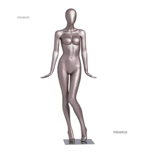 Female Full Body Gathered Underwear Model Props High-end Golden Bra Display Stand American Mannequin Clothes Dummy Manikin Torso - Image 6