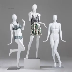 Female Full Body Gathered Underwear Model Props High-end Golden Bra Display Stand American Mannequin Clothes Dummy Manikin Torso - Image 2
