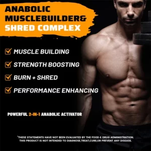 Anabol Ripped Anabolic Muscle Builder - Increase Abdominal Muscle Mass, Promotes Faster Muscle Growth, Recovery and Strength - Image 4