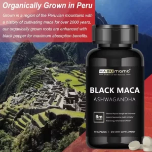 Male Enhancing Supplement with Black Maca, Stamina & Energy, Men's Muscle Enlargement - Image 6
