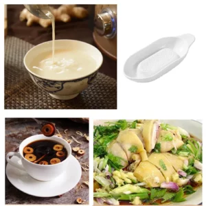 Ceramic Ginger Grater Plate for Grinding Wasabi Ginger Garlic Cheese Fruits Vegetables Ceramic Multipurpose Grinder Plate - Image 5