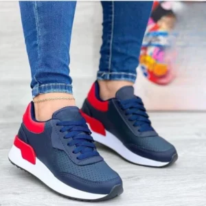 2025 NEW Women's Summer Breathable Running Shoes Soft Bottom Casual Lightweight Mesh Sneakers Trendy Synthetic - Image 3