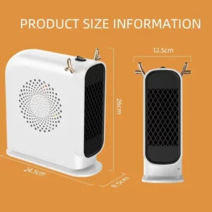 Portable Mini Electric Heater Fast Heating Energy Saving Handheld Warming Device Ideal For Home Use Dormitory Heating - Image 5