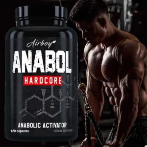 Anabol Hardcore Supplement - Muscle Growth, Improved Endurance, Stress and Mood Relief, and Overall Health - Image 1