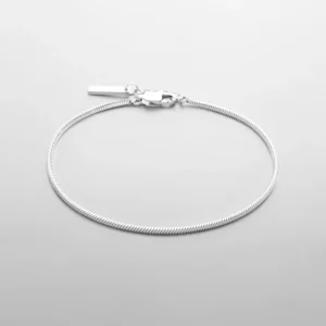 eManco 1.5MM Square chain Bracelet Men's Titanium steel Bracelet simple Simple new Jewelry Wholesale direct Marketing - Image 3
