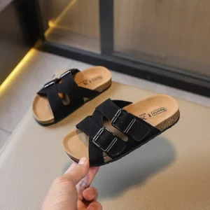 2025 New Summer Fashion Children Cork Sandals Girls Slippers Children's Slippers Cork Boys Sandals Slippers Kids Shoes for Girl - Image 6