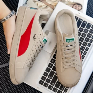 2025 New Casual Hot-Selling Fashion Trend Cold Adhesive Rubber Outsole 36-44 High-Quality Couple's Sports Shoes Breathable Comfo - Image 3