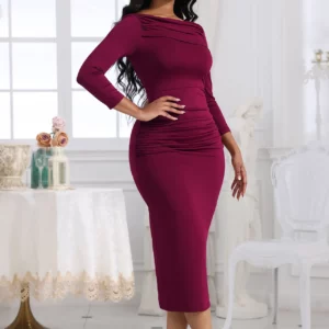 birthday dress for women evening dress party dresses for women 2023 long dresses fall clothes for woman 2023 wholesale - Image 3
