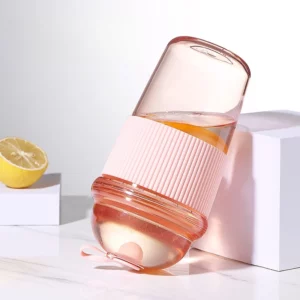 630ML Straw Cup with Lid and Straw Portable Large Capacity Coffee Milk Tea Cup Ins Style Water Cup for Office Workers Juice Mug - Image 3