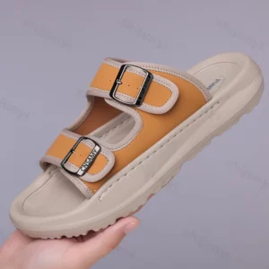 Men's Slippers 2025 Summer Breathable Outdoor Beach Sandals Non Slip Flip Flops New Flat Slippers High Quality Men's Shoes - Image 5