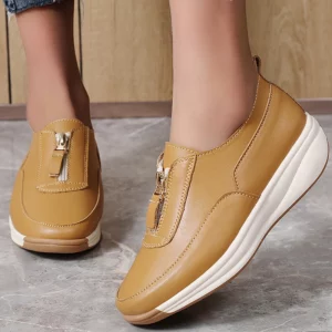Women's Sports Shoes 2025 New White Shoes Woman Flats Casual Shoes Zapatillas De Mujer Flat Sneakers Casual Footwear Women - Image 3