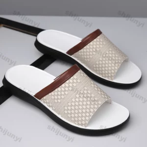 Large Size Men's Shoes 2025 Summer New Breathable Lightweight Comfortable Slippers Fashion Soft Sole Beach Shoes Non Slip Flats - Image 5