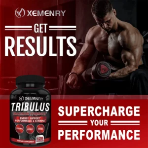 Tribulus Capsules - Lose Excess Fat, Improve Performance, Muscle Building Workout Supplement - Image 4