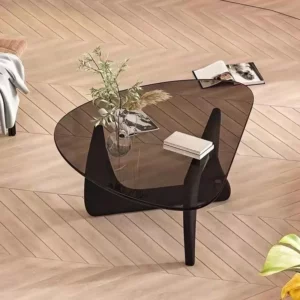 Transparent Glass Coffee Tables Living Room Small Luxury Minimalist Tea Table Floor Modern Design Couchtische Nordic Furniture H - Image 4