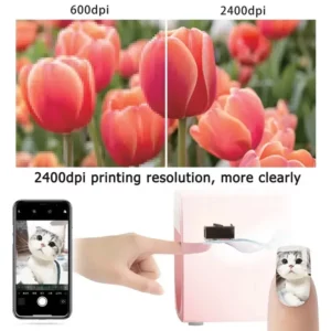 Smart Nail Printer Portable 3D Mobile Nail Painting Machine 2400 DPI Printing Resolution WiFi/DIY Support for Home Beauty Salon - Image 10