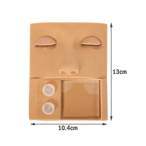Mannequin Head Eyelash Extension Practice Makeup Accessories with Removable Eyes False Eyelashes Grafting Training Model Head - Image 6