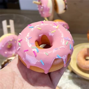 Artificial Bread Simulation Food Model, Fake Doughnut, Kids Kitchen Toy, Home Decoration, Ornament, Photography Props, - Image 5