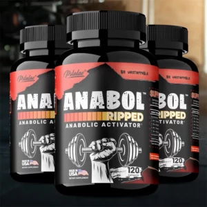 Anabol Ripped Anabolic Muscle Builder - Increase Abdominal Muscle Mass, Promotes Faster Muscle Growth, Recovery and Strength - Image 1