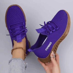 Spring and Autumn New Women's Casual Lace up Sports Shoes Comfortable, Breathable, Lightweight, Wear Resistant Sports and Leisur - Image 6