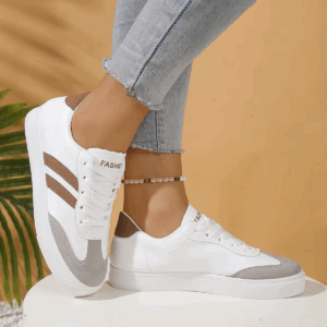 Women's casual sports shoes, lace up casual shoes, suitable for all seasons, lightweight and breathable women's sports shoes - Image 5