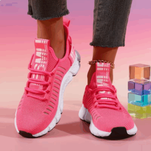 Pattern Pop Eye - Catching Print Women Shoes Cool Tech Breathable Sneakers Soft Soled Light Running Shoe for Women Free Shipping - Image 5