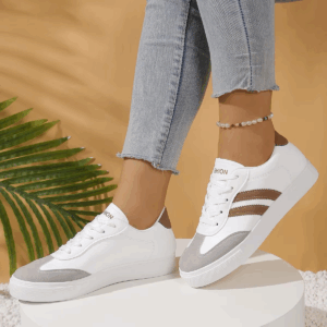 Women's casual sports shoes, lace up casual shoes, suitable for all seasons, lightweight and breathable women's sports shoes - Image 4