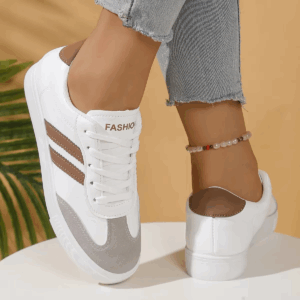 Women's casual sports shoes, lace up casual shoes, suitable for all seasons, lightweight and breathable women's sports shoes - Image 6