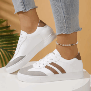 Women's casual sports shoes, lace up casual shoes, suitable for all seasons, lightweight and breathable women's sports shoes - Image 7