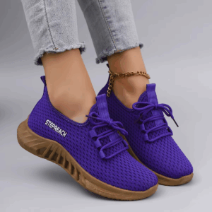 Spring and Autumn New Women's Casual Lace up Sports Shoes Comfortable, Breathable, Lightweight, Wear Resistant Sports and Leisur - Image 7