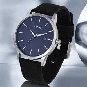 TOMI Brand Fashionable Men's Watch Luxurious Small Disc Dial Design Quartz Watch - Image 5