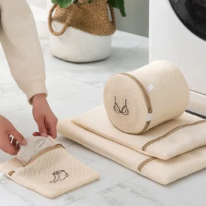 ​Foldable Laundry Bag Thick Washing Bag Underwear Organizer Basket Washing Machine Dirty Clothes Organizer Storage Wash Pouch - Image 2