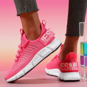 Pattern Pop Eye - Catching Print Women Shoes Cool Tech Breathable Sneakers Soft Soled Light Running Shoe for Women Free Shipping - Image 1