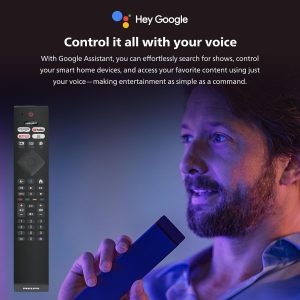 PHILIPS 55 INCH GOOGLE TV (2025-26 NEW MODEL) 4K UHD |GOOGLE ASSISTANT | GOOGLE CAST | HDR| HLG | MEMC | DOLBY AUDIO | GOOGLE UNIVERSAL CONTENT | 55PUT7390 - Image 3