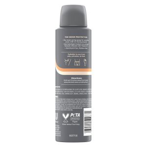Dove Men Whole Body Deo Deodorant Spray Cedar + Shea Butter, 4 oz Suitable from Pits, Privates, to Feet, with Vitamin E. Cedar + Shea Butter Scent - Image 6