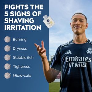 NIVEA MEN Sensitive Post Shave Balm, After Shave Balm for Men, 3.3 FL OZ After Shave Balm for Men with Sensitive Skin, VitaminPro Complex, Fast Absorbing, Non Greasy and Non Sticky, Alcohol Free - Image 10