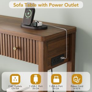 Color	White Material	Engineered Wood Product Dimensions	15.57"D x 37.54"W x 53.56"H Style	Modern Furniture Finish	White About this item 【Adjustable 3 color LED Lighting】The fluted vanity table with LED mirror is safer than ordinary light bulbs. You can choose any of the 3 color modes of warm yellow, cool white, and warm white by lightly touching the button of the mirror. Long press to adjust the brightness in each light mode, this storage dressing table with lights provides the perfect atmosphere for your makeup, hairstyle, or skincare routine. 【Large storage dressing Table】The multifunctional dressing table for cloakroom is equipped with 2 deep drawers, one of which has a movable dividing tray for easy storage of small items such as jewelry. The wood make up desk is equipped with a storage cabinet under the table. The cabinet door has a storage rack for hair dryers or curling sticks for easy access. Five open side storage racks can be used to store relatively high skin care products, perfume bottles or personal items. This bedroom vanity for girls provides ample storage space for your keeping everything organized and within reach. The mirror size of the mirror vanities with open shelf is 25.12 "W x 18.35"H. 【Vanity Set with Charging Station】The right side of vanity desk with drawer is equipped with a power outlets with switch, including 2 power sockets, 1 USB port, and 1 Type C, which is convenient for you to connect beauty instruments or hair dryers, hair curlers and other hairdressing tools, and can also be used for your Mobile phones, computers, watches and other electronic devices can be charged at the same time. 【Durable and Fluted Design】Our wooden charging station makeup table adopts the Fluted design element. It is not only a practical dressing table, but also an exquisite decoration in the room. The makeup vanity desk with mirror is made of high-quality engineered wood, and the durable and reinforced frame design enhances its stability, reliability, and fashion sense. Our led dressing table with cabinet is a perfect combination of functionality and elegance, adding eternal charm to your home. 【Easy To Install & Service】 This white vanity with charging station comes with detailed instructions and tools, as well as an installation video. It is recommended to follow the steps in the accompanying instructions, arrange each board by number, and finally assemble it to save time. If you have any questions about this fluted vanity set, please feel free to contact us at any time. - Image 3