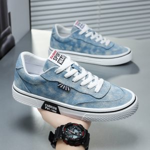Summer New Popular Low Cut Mens Casual Shoes Lightweight Lace Up Versatile Comfortable Sports Shoes Outdoor Non Slip Flat Shoes - Image 9