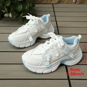 Spring /Autumn Elegant Lightweight Thick Soled Sports and Leisure Shoes Fashionable Best Selling New Comfortable Women's Shoes - Image 5