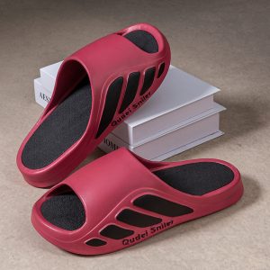 Men's Sport Slides Summer - Thick Sole Anti-Slip Outdoor Slippers, Comfortable Durable EVA Home Sandals, Odor-Free & No Noise - Image 2