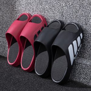 Men's Sport Slides Summer - Thick Sole Anti-Slip Outdoor Slippers, Comfortable Durable EVA Home Sandals, Odor-Free & No Noise - Image 4