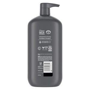 Dove Men Body & Face Wash Exfoliating Deep Clean, with 30 oz For rough skin, Helps exfoliate and hydrate, With Micro moisture technology, For daily showers, Citrus + Cedarwood scent - Image 2